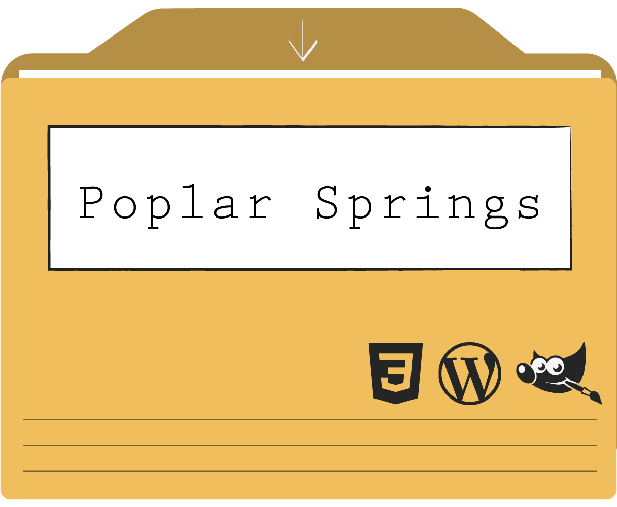 Poplar Springs Website thumbnail.